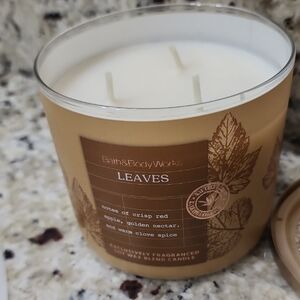 Bath & Body Works Leaves Candle